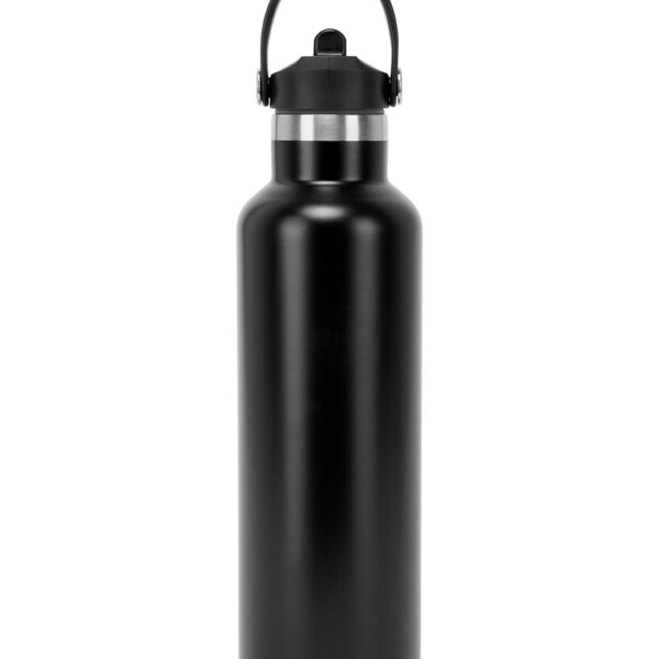 TriDri® Vacuum sports water bottle with flip-up straw Thumbnail